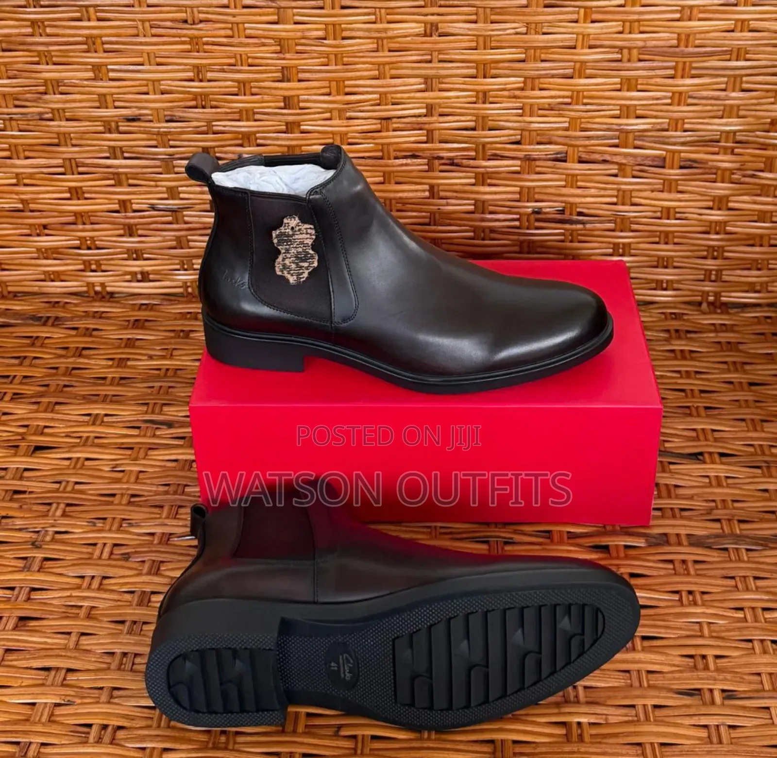 Beautifully Made Boots or Shoes or Footwears Originally Leathered