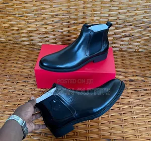 Beautifully Made Boots or Shoes or Footwears Originally Leathered