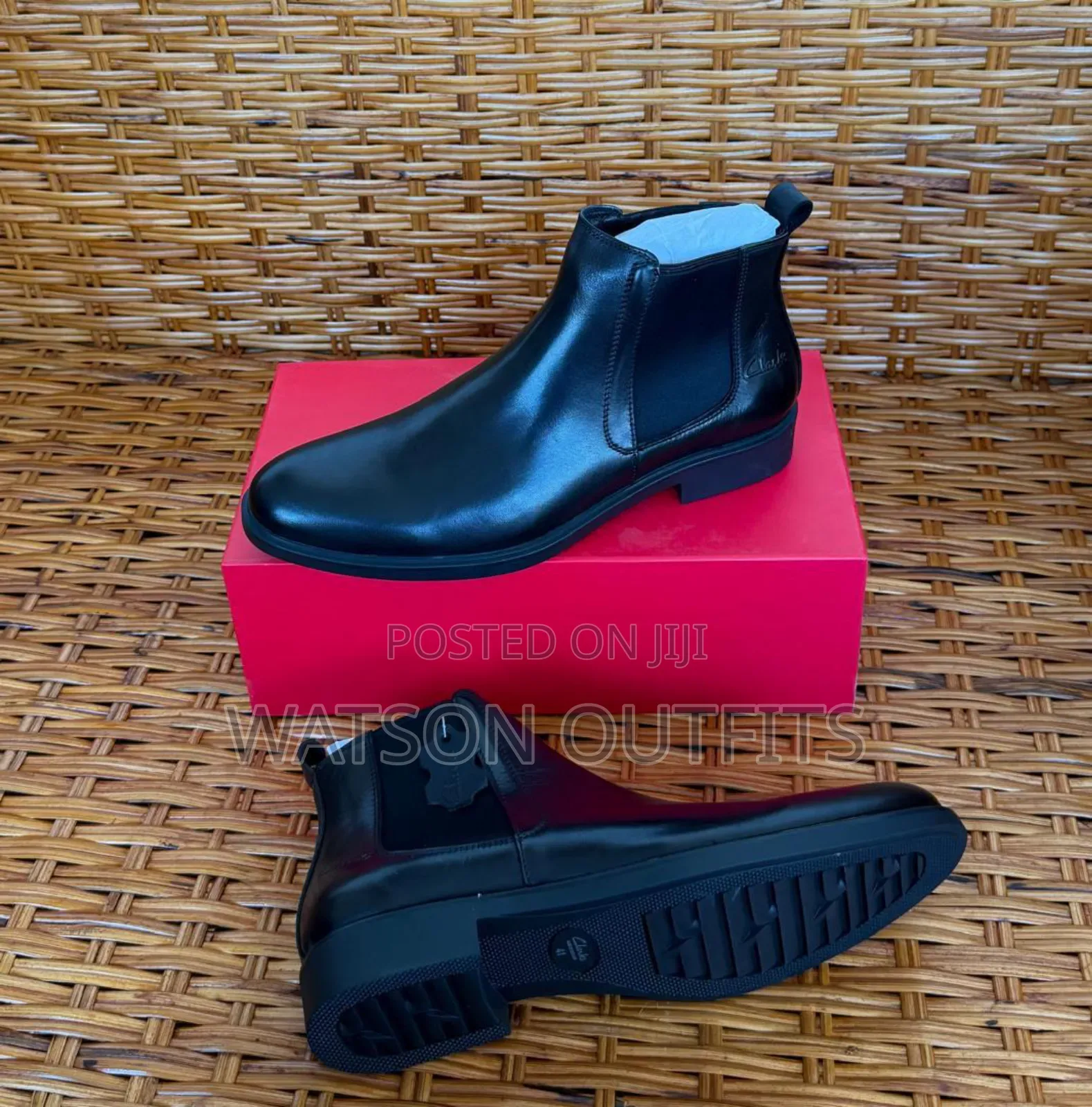 Beautifully Made Boots or Shoes or Footwears Originally Leathered
