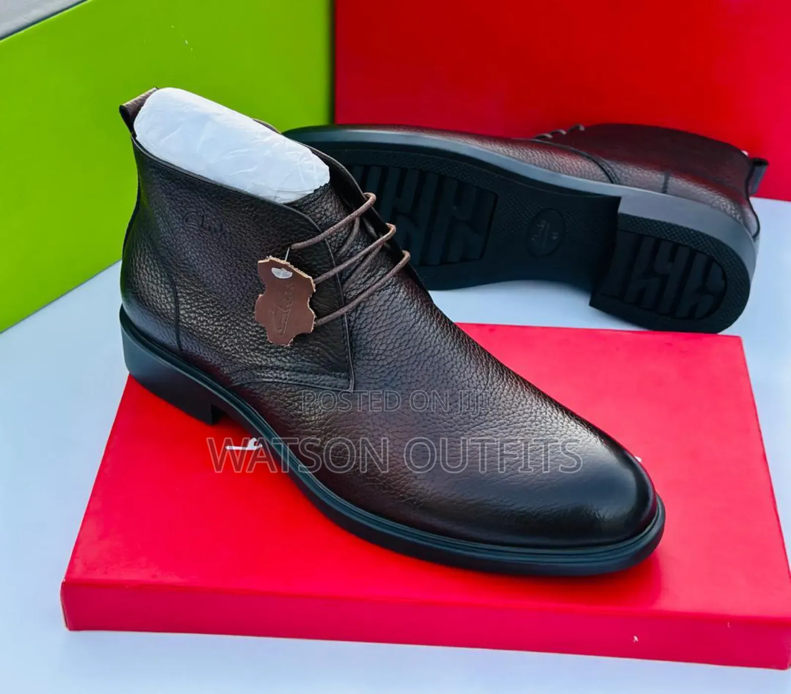 Beautifully Made Boots or Shoes or Footwears Originally Leathered