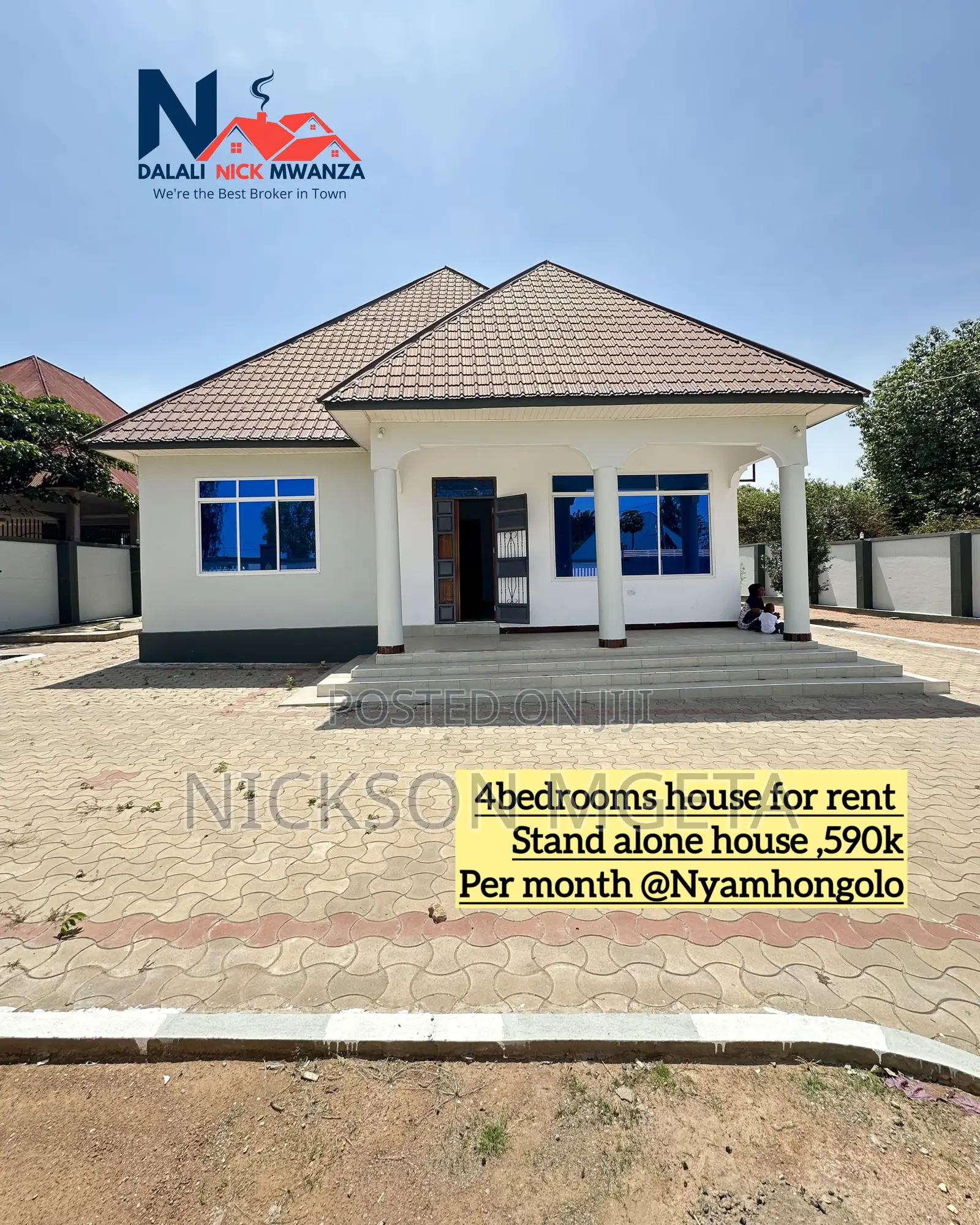 4bdrm House in Dalali Nick Mwanza, Nyamongoro for rent