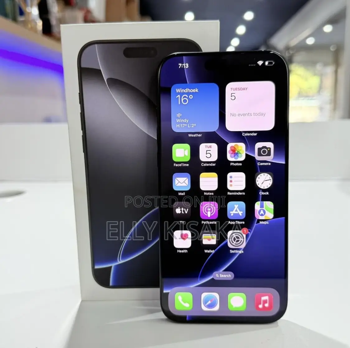 New Apple iPhone 16 Pro Max 256 GB Black