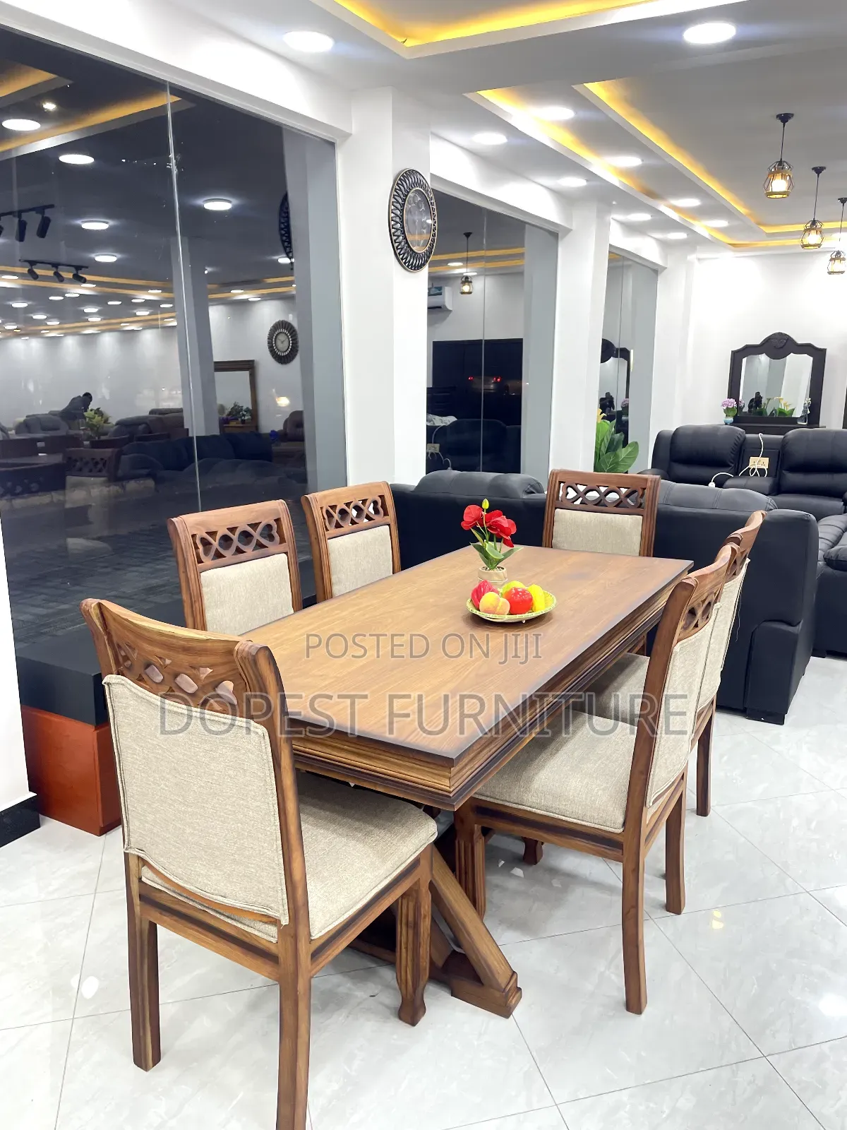 Dining Tabl 6 Chairs