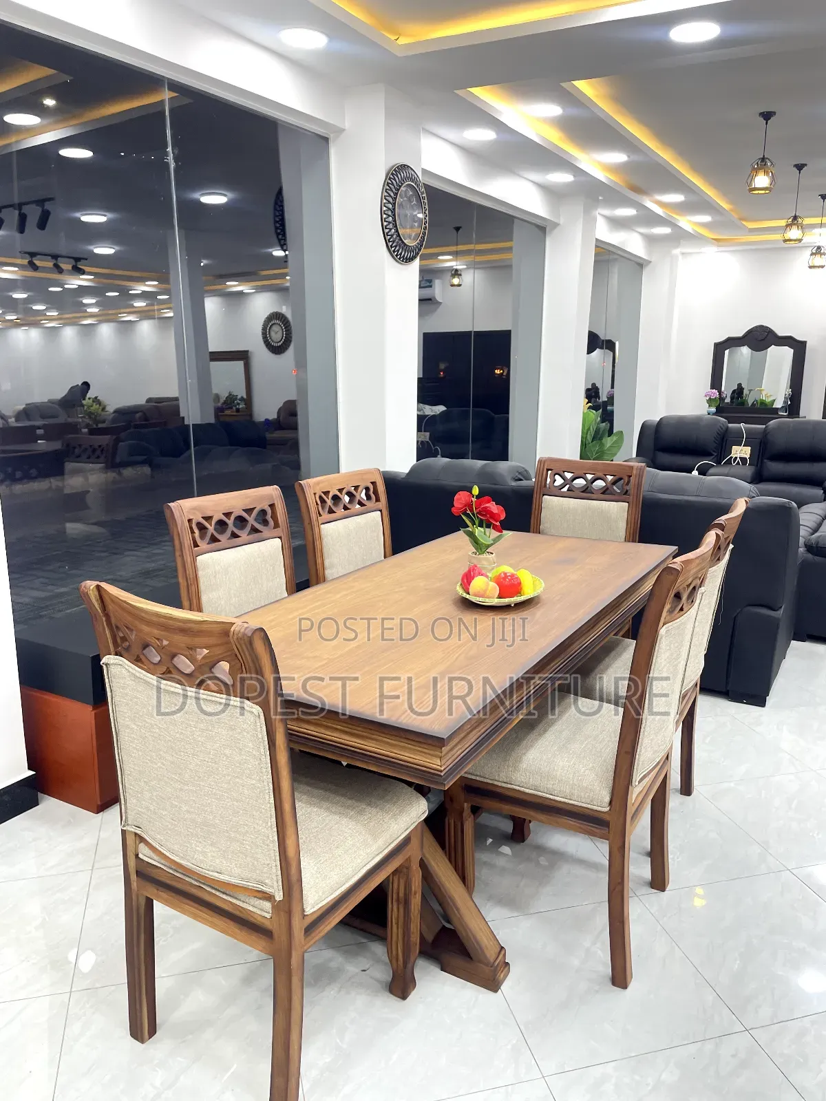 Dining Tabl 6 Chairs