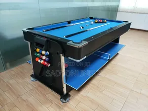 4in 1 Pool Table,Air Hockey,Table Tennis and Dining Top