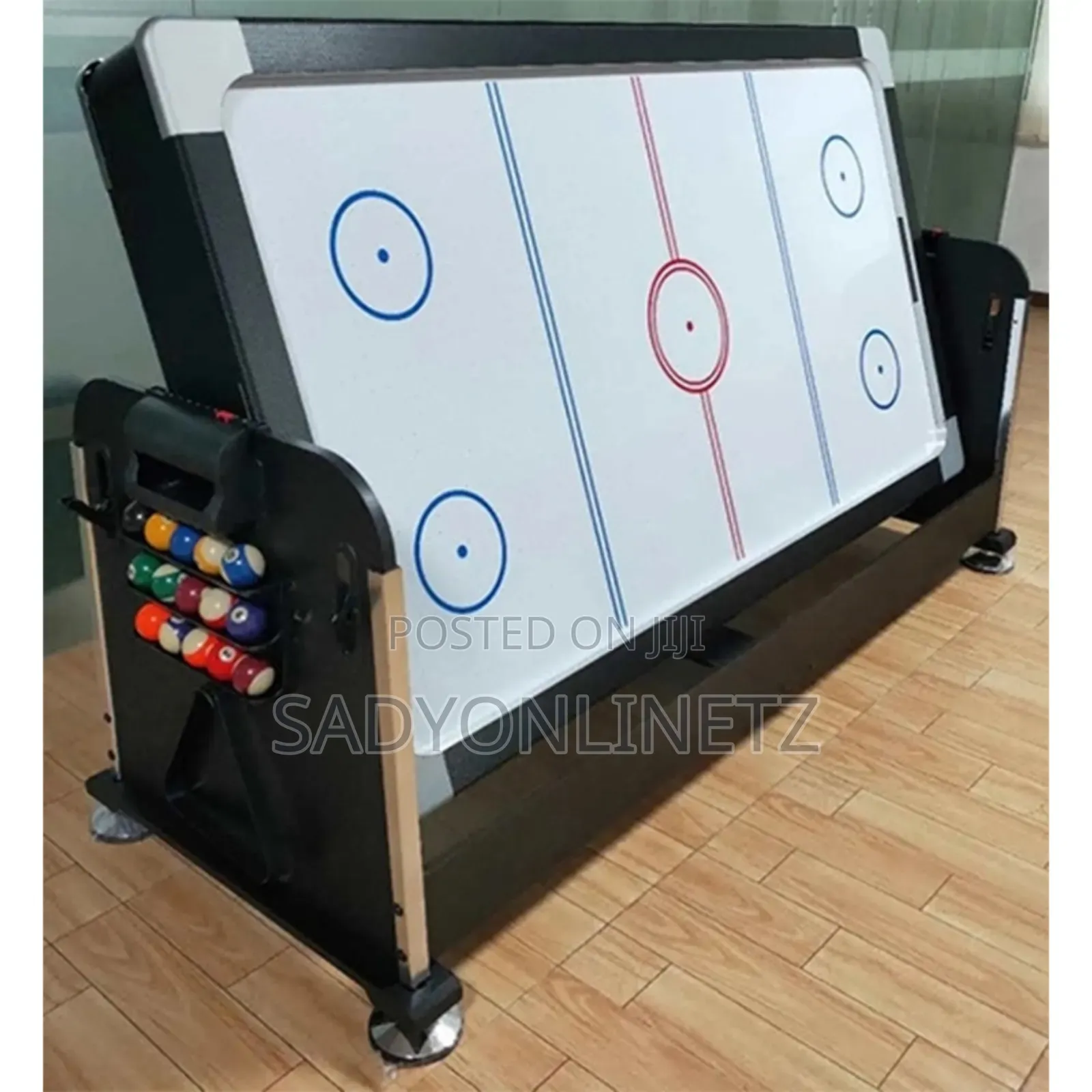 4in 1 Pool Table,Air Hockey,Table Tennis and Dining Top