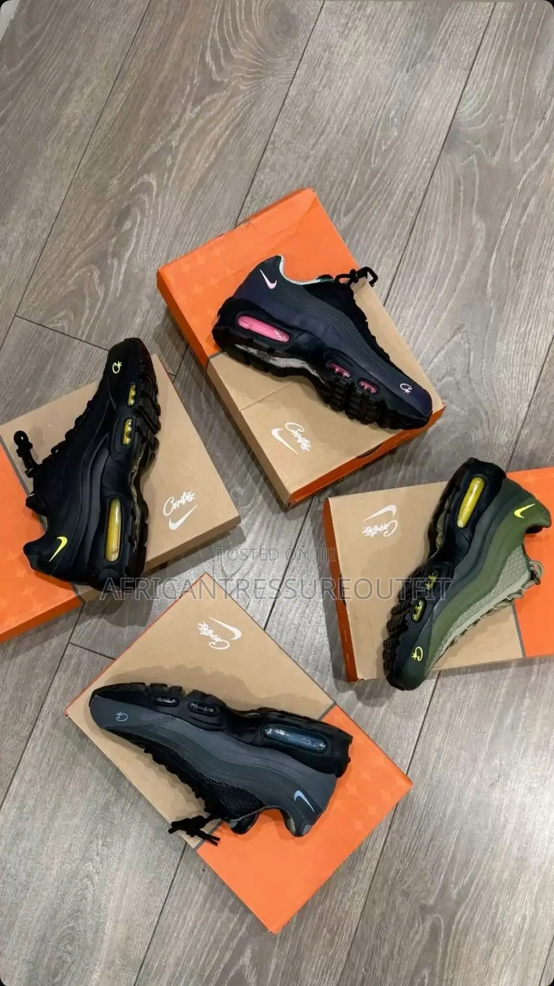 Corteiz 95 Premium Qualsneaker Available Colours Collection Size 40-44