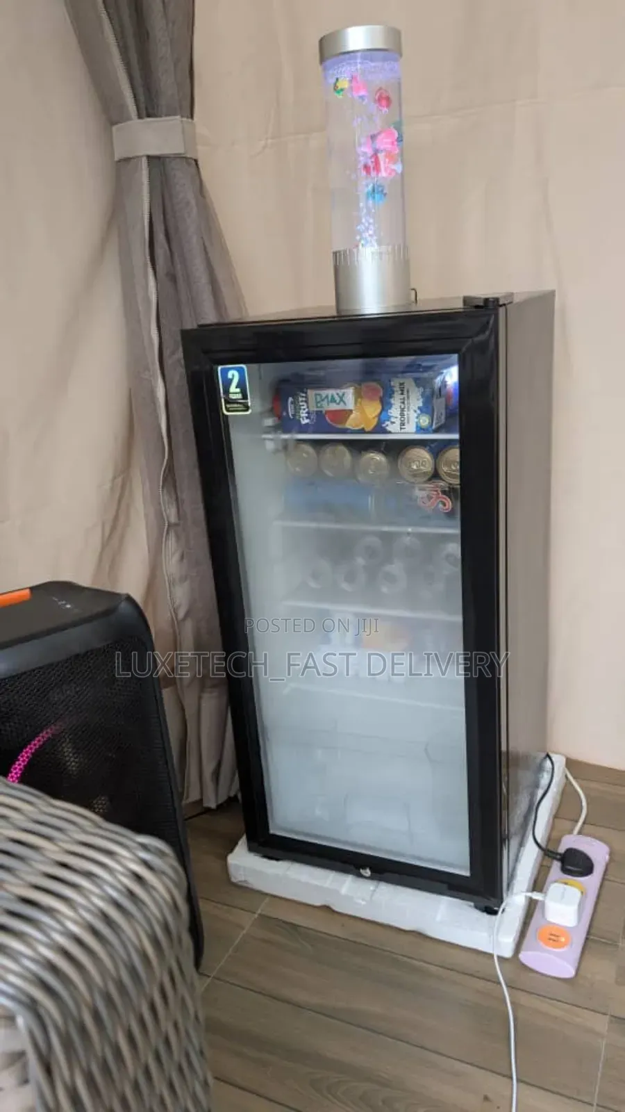 Pimax Super Cool Showcase Display Fridge 90l
