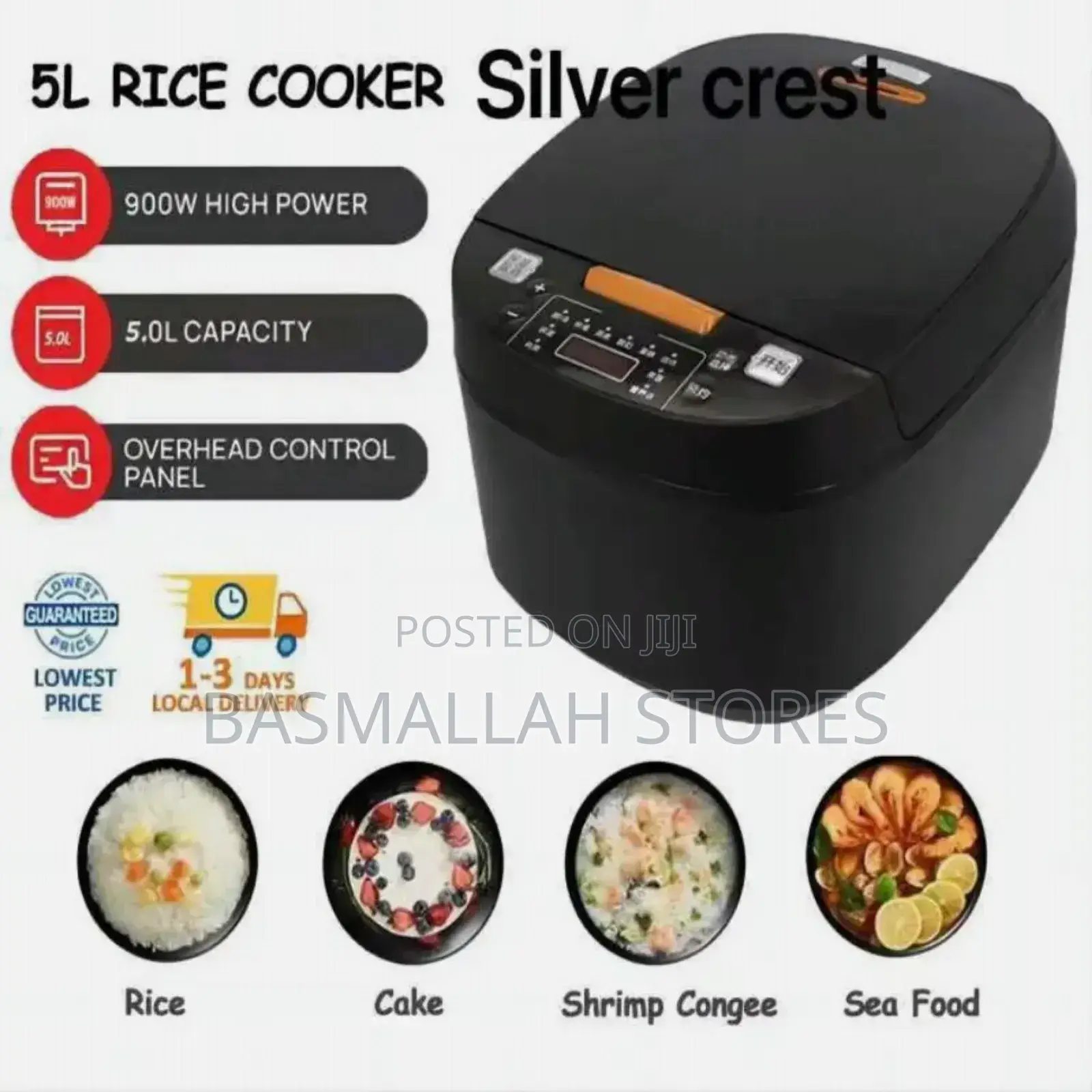 Silver Crest Multicooker 5ltrs