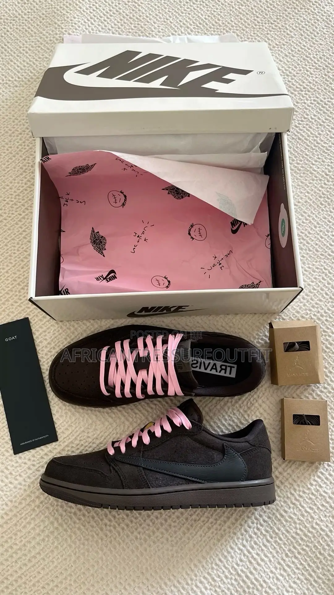 Nike X Travis Scott Low Collection Available Leather Faux Size 40–45