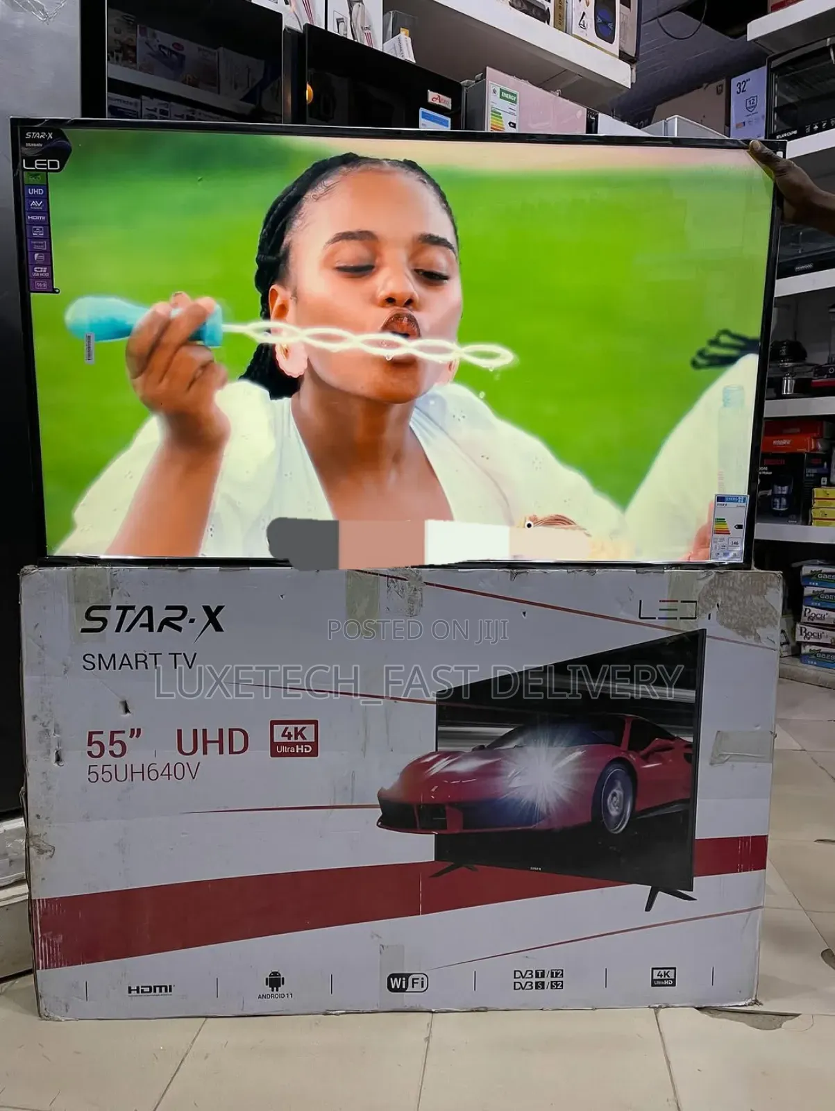 Star-X 55" Uhd Smart Android Tv