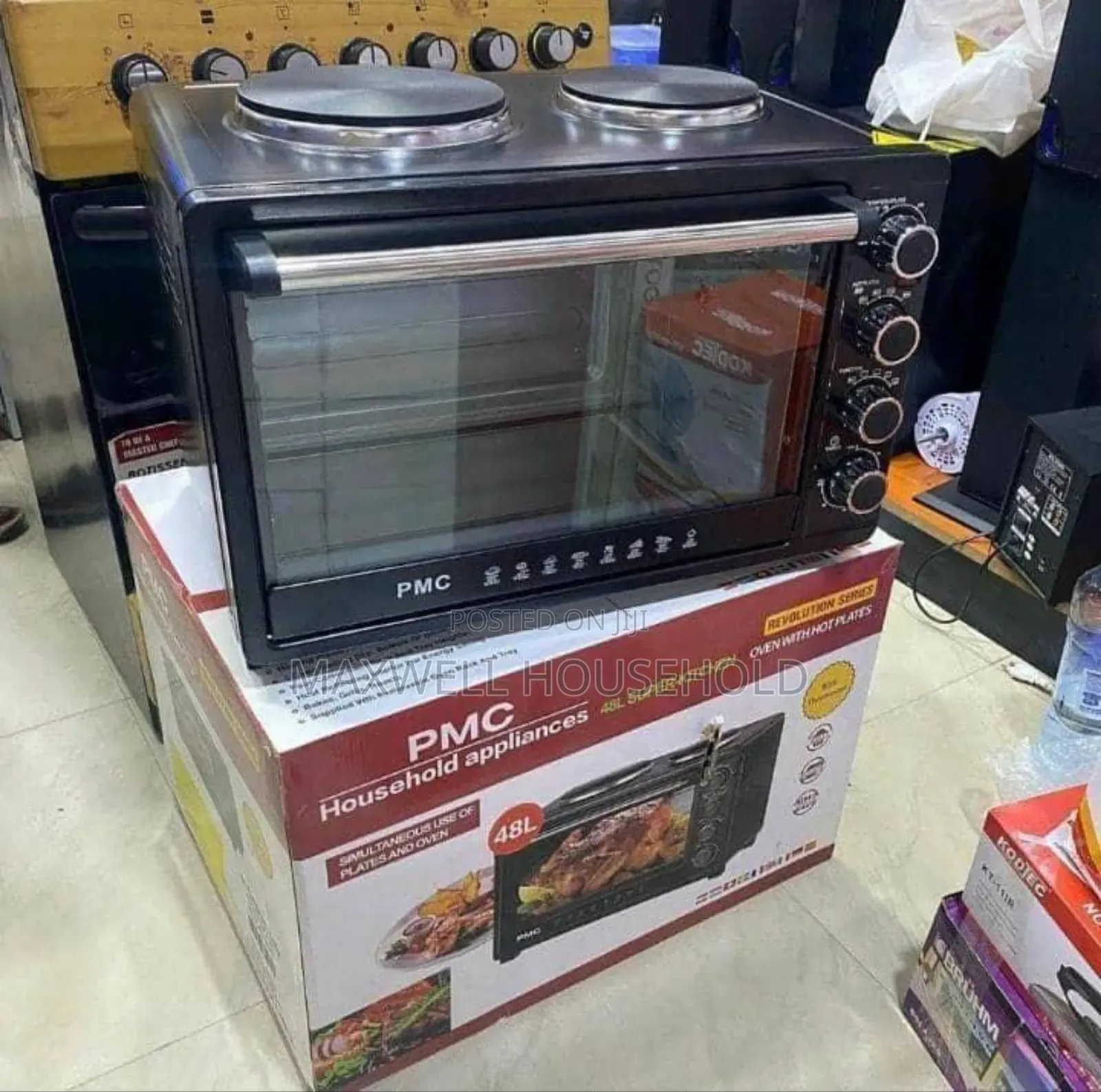 Oven With Two Plate