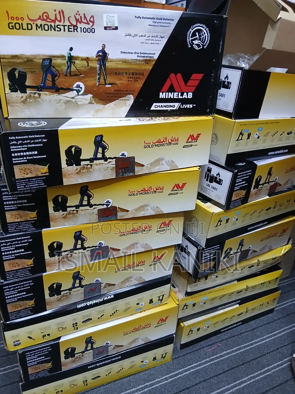 Gold Monster Minelab1000