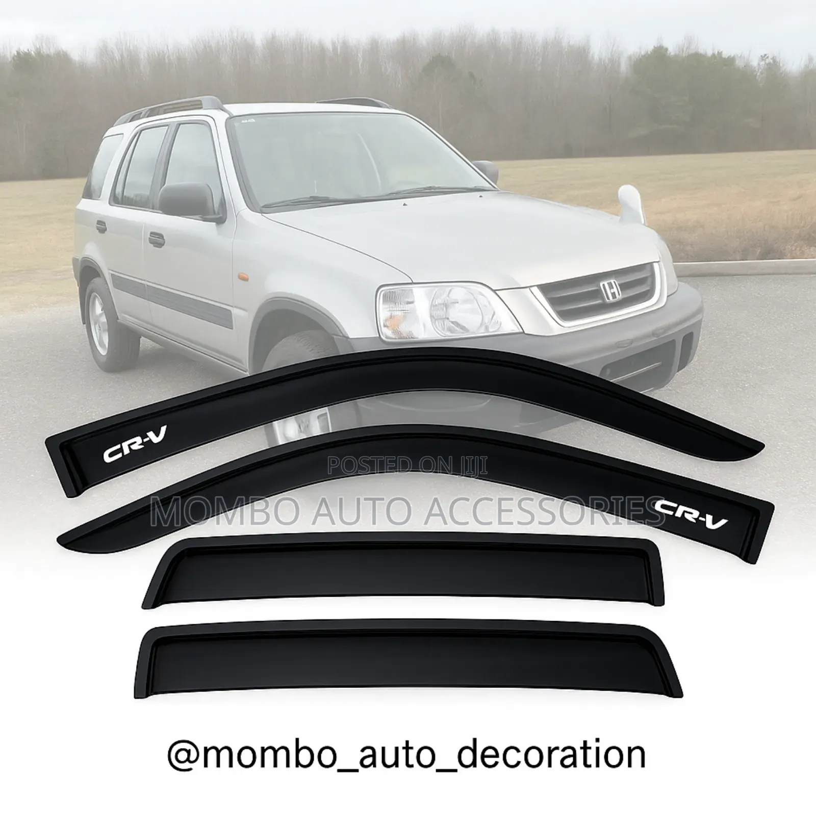 Honda Cr-v 1996 Window Visors Rain Guard