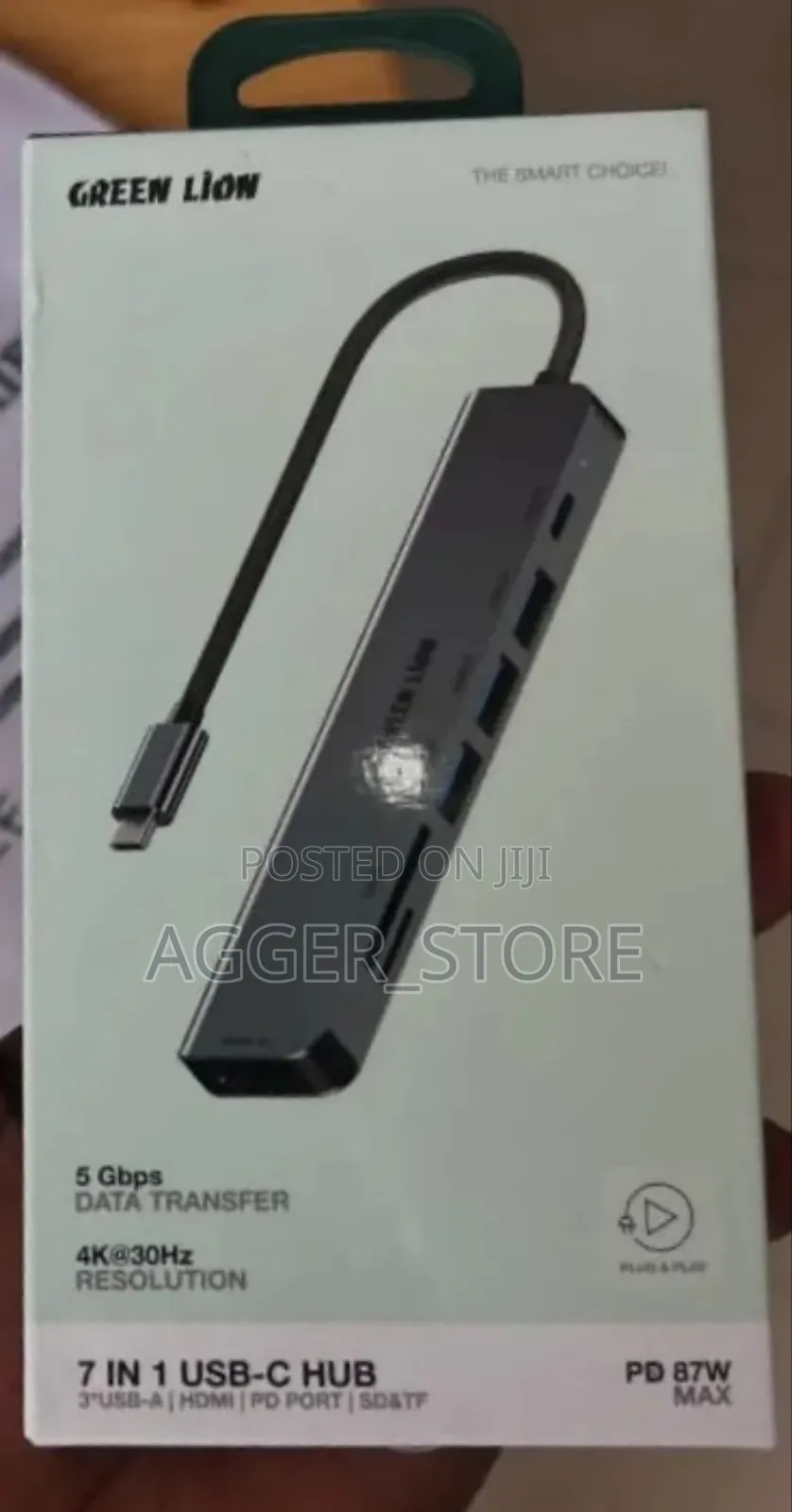Greenlion 7 in 1 Usb-C Hub