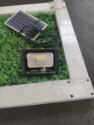 Taa Ya Solar 50w Kwa Fence Na Geti Mwanga Mkali Sana