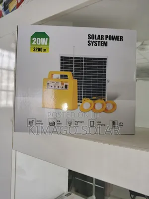 Mtambo Wa Solar 20w Mwanga Bila Malipo Ya Umeme
