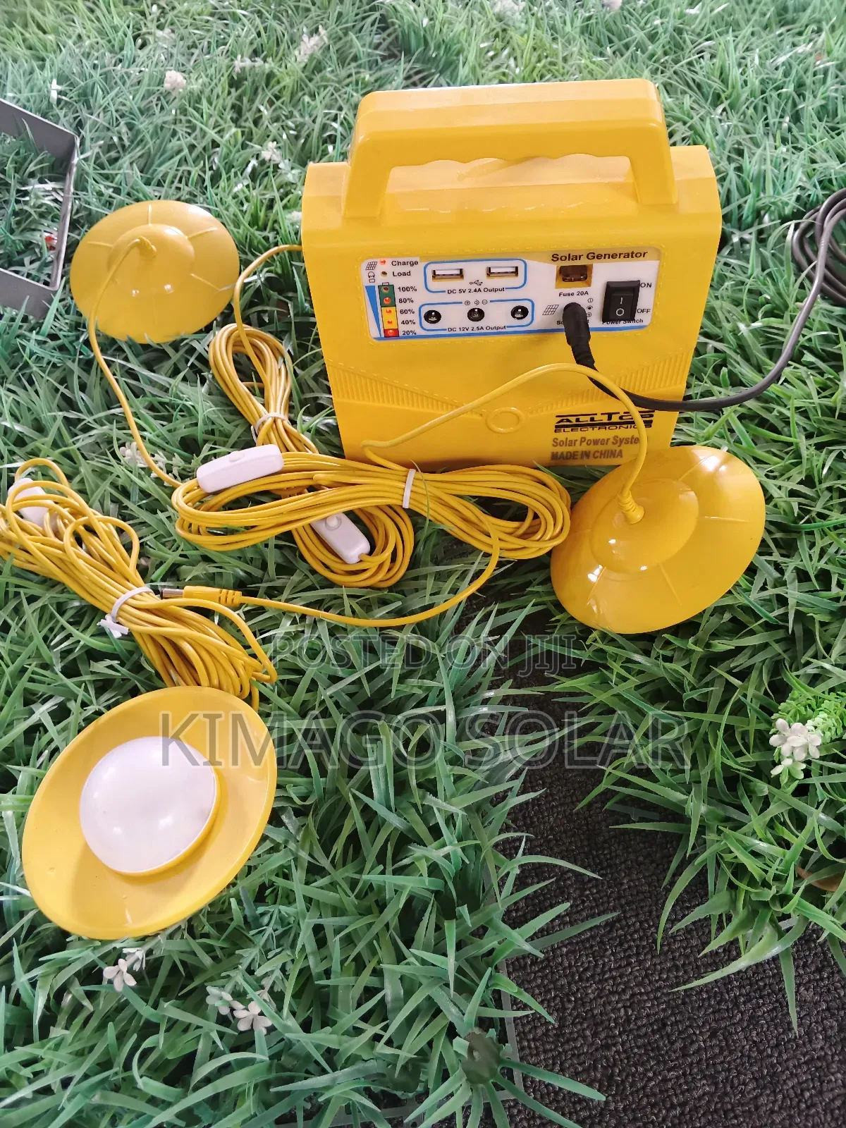 Solar Kit 20w Pata Mwanga Kwa 150,000 Tu