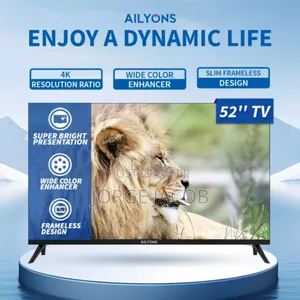 Ailyons 50" Smart Tv, Model Lsa5002w