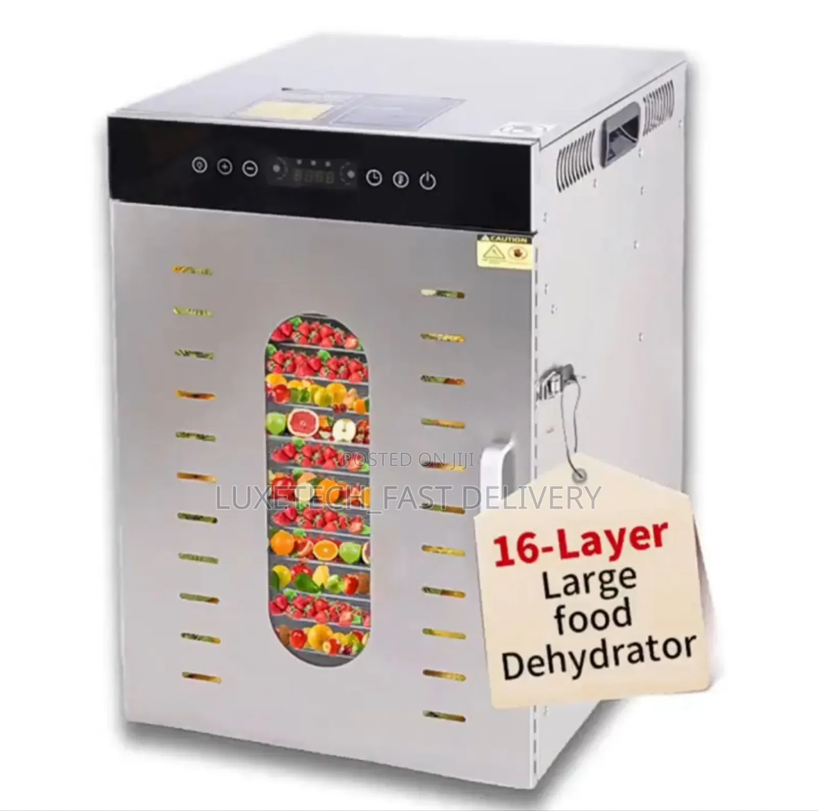Food Dehydrator 16 Layers For Fruits, Vegetables, Jerky, Herbs, Spices