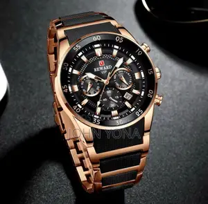 Reward Vip Watch Black Gold