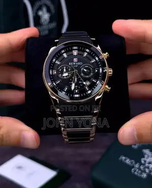 Reward Vip Watch Black Gold