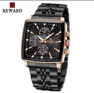 Reward Vip Watch Black Steel