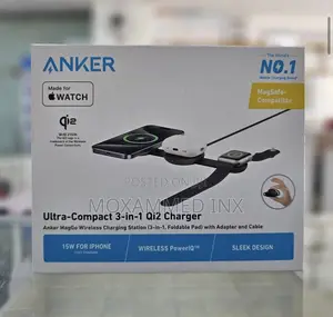 Anker Maggo Magsafe Wireless Charger Foldable Sleek Design