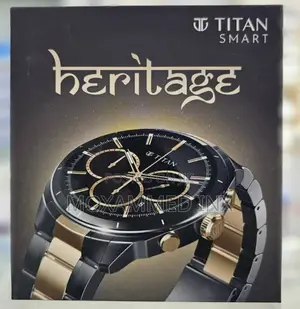 Titan Smartwatch Heritage Model Silver Stainless Steel Case