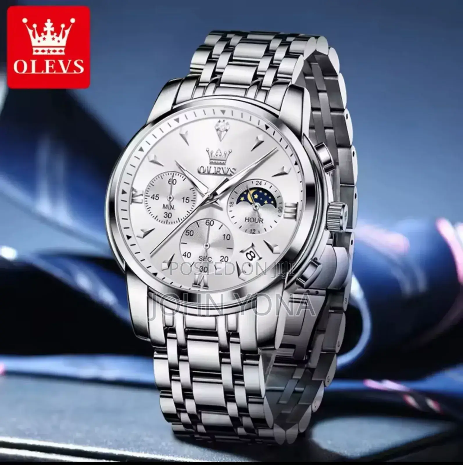 Olevs Watch Silver