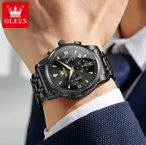Olevs Watch Black