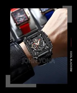 Crrju Watch Black
