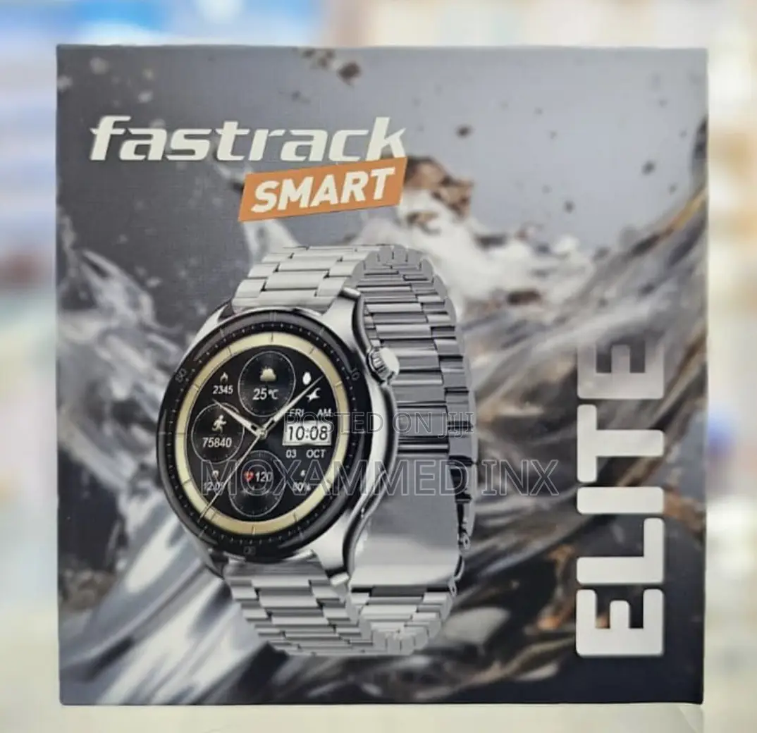 Fastrack Smartwatch Elite Silver Metal Case