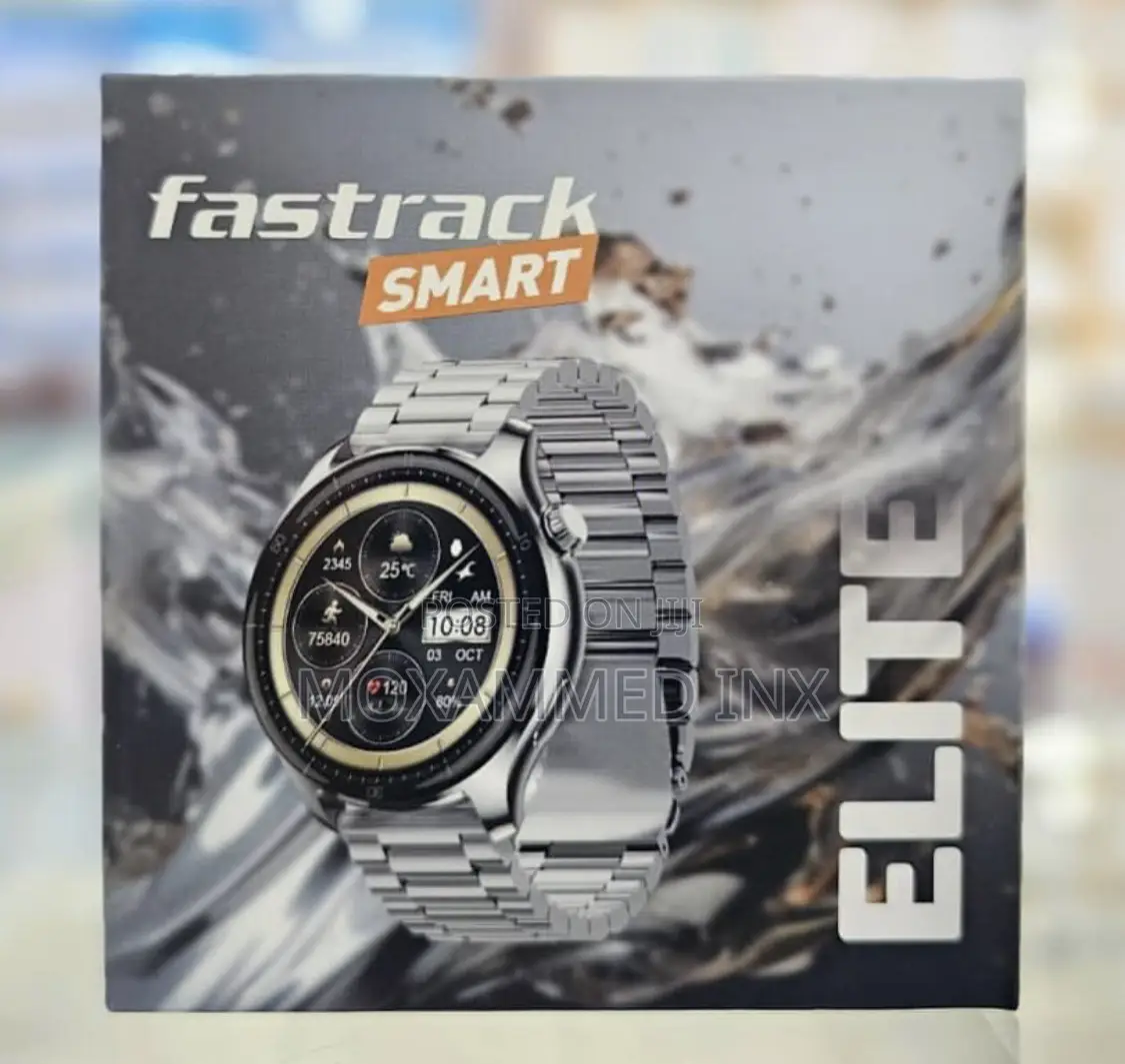 Fastrack Smartwatch Elite Silver Metal Case