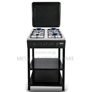 Raf 4 Gas Plate With Storage Shelves