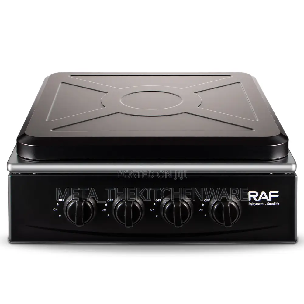 Raf 4 Gas Plate With Storage Shelves