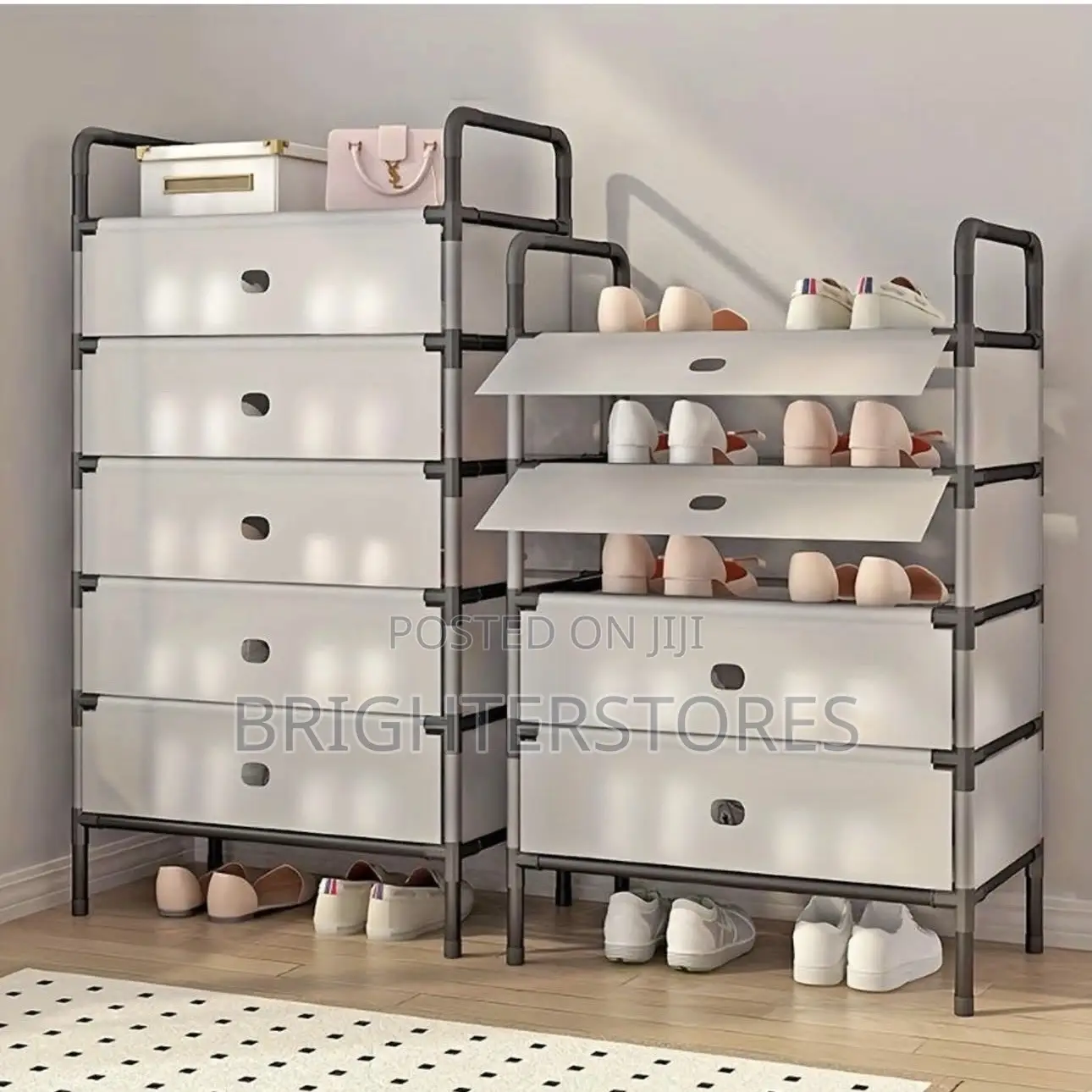 Shoe Rack With Covers