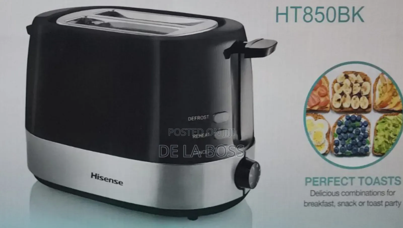 Hisense Toaster Ht850bk in Ilala - Kitchen Appliances, De La Boss ...