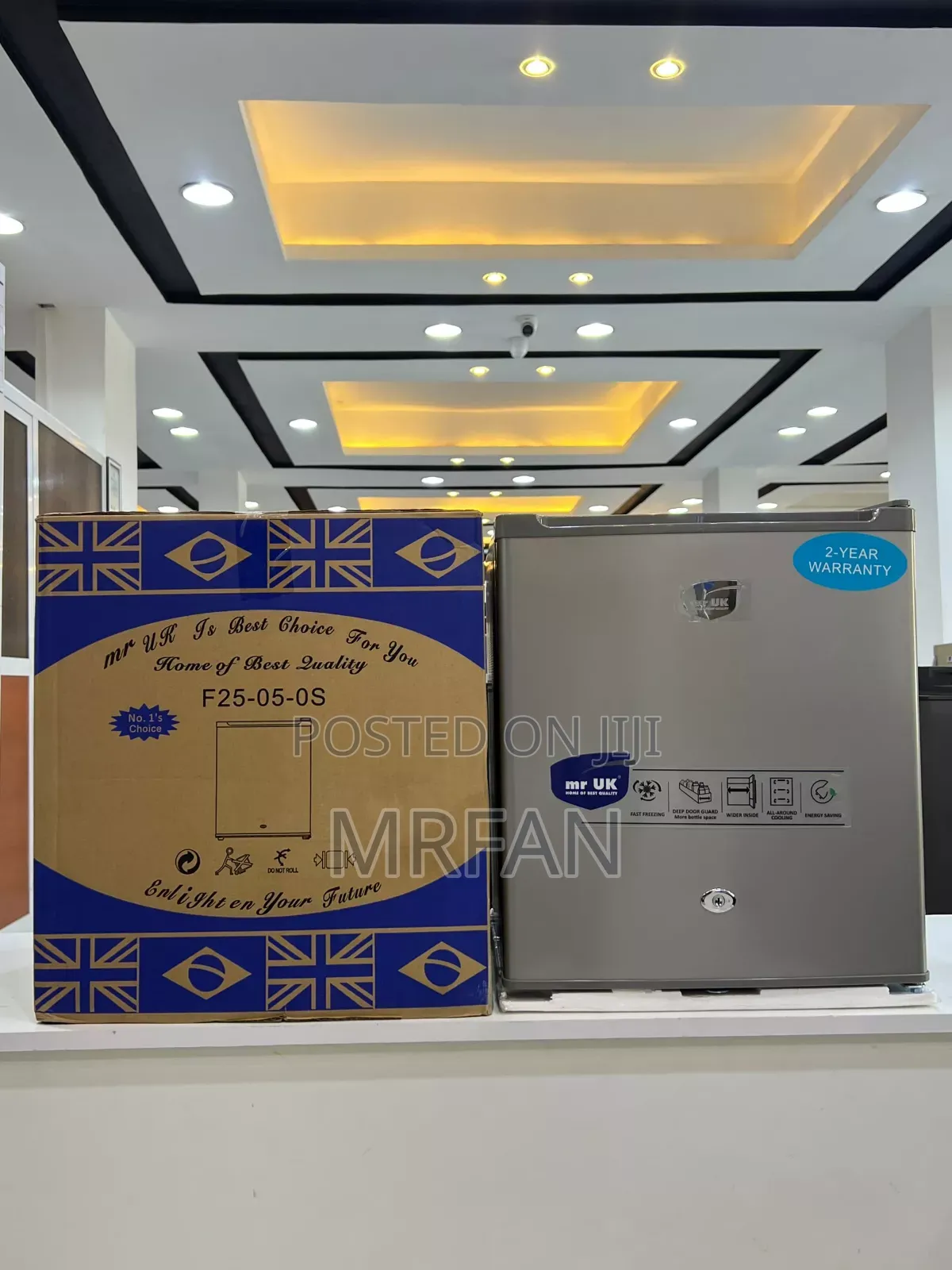 Mr Uk Fridge 
Model 25-05-0s
Lita 50