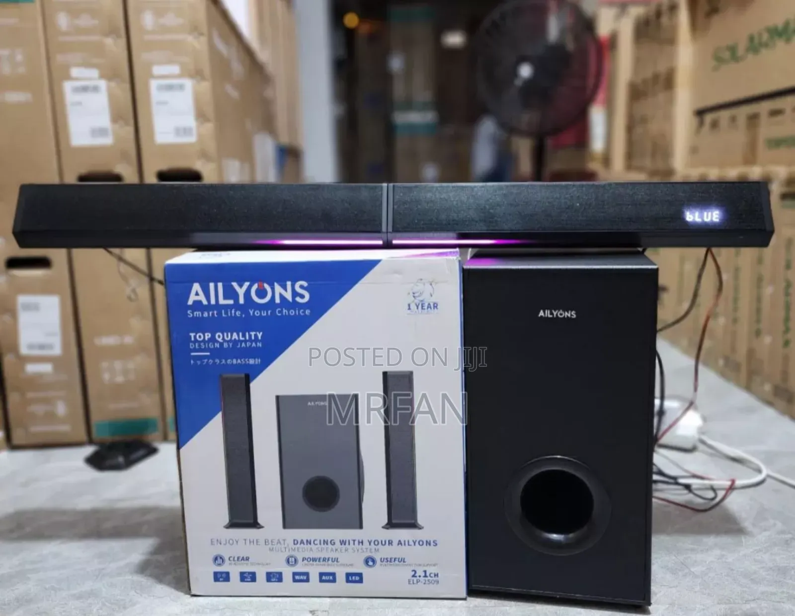 *Ailyons Soundbar*
 *Elp 2509