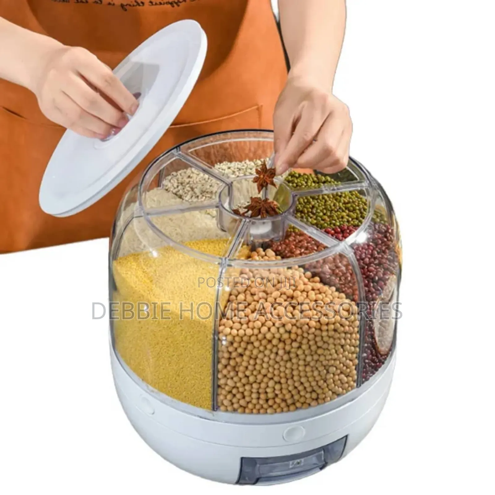 360° Rotating Grain Dispenser, Also Known as a Dönebilen