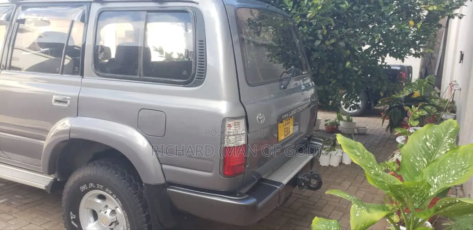 Toyota Land Cruiser 1995 Gray