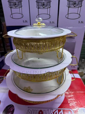 Food Warmer 3pcs Kubwa Ni 3kg