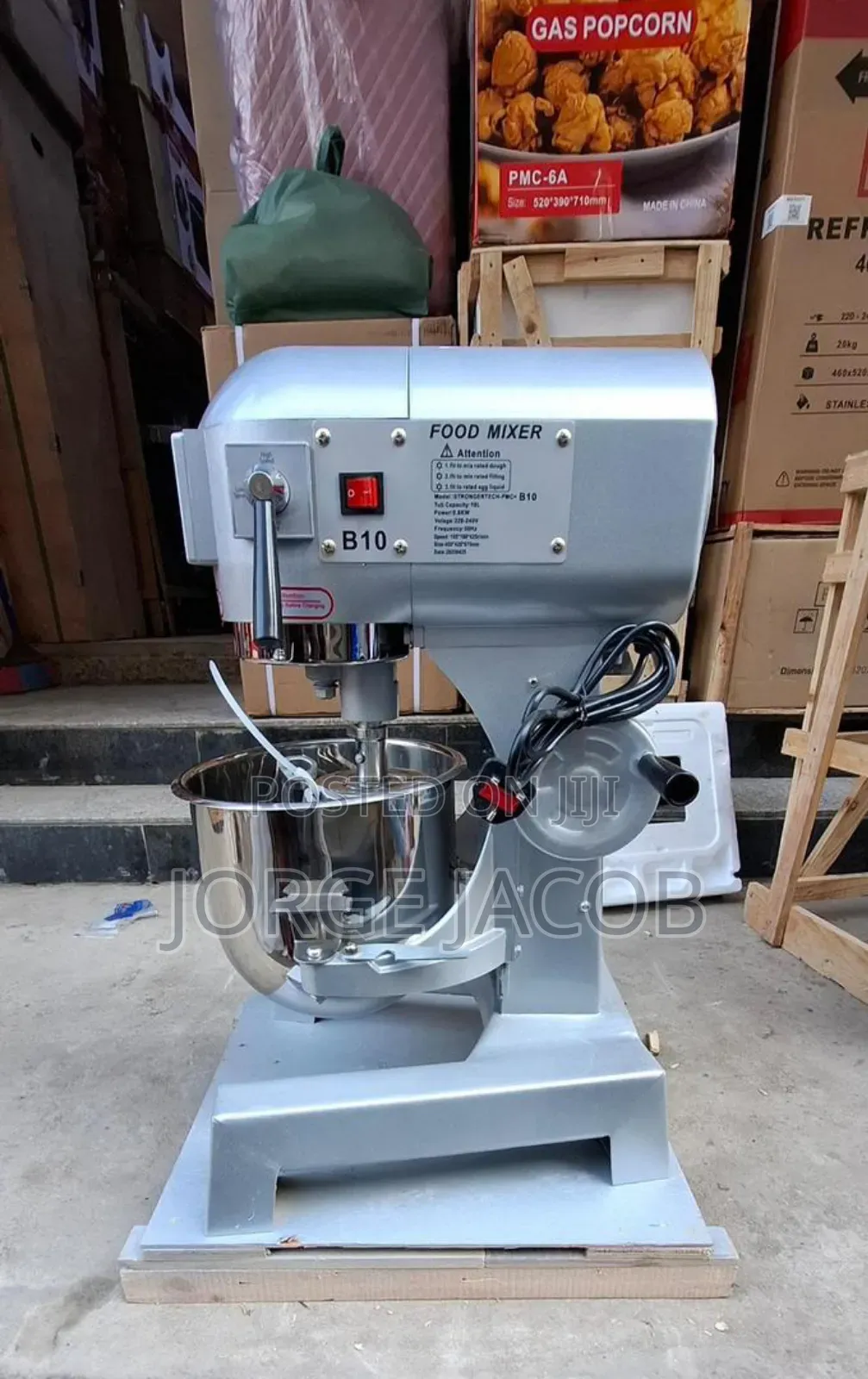 B10 Heavy Duty Mixer Kg 4