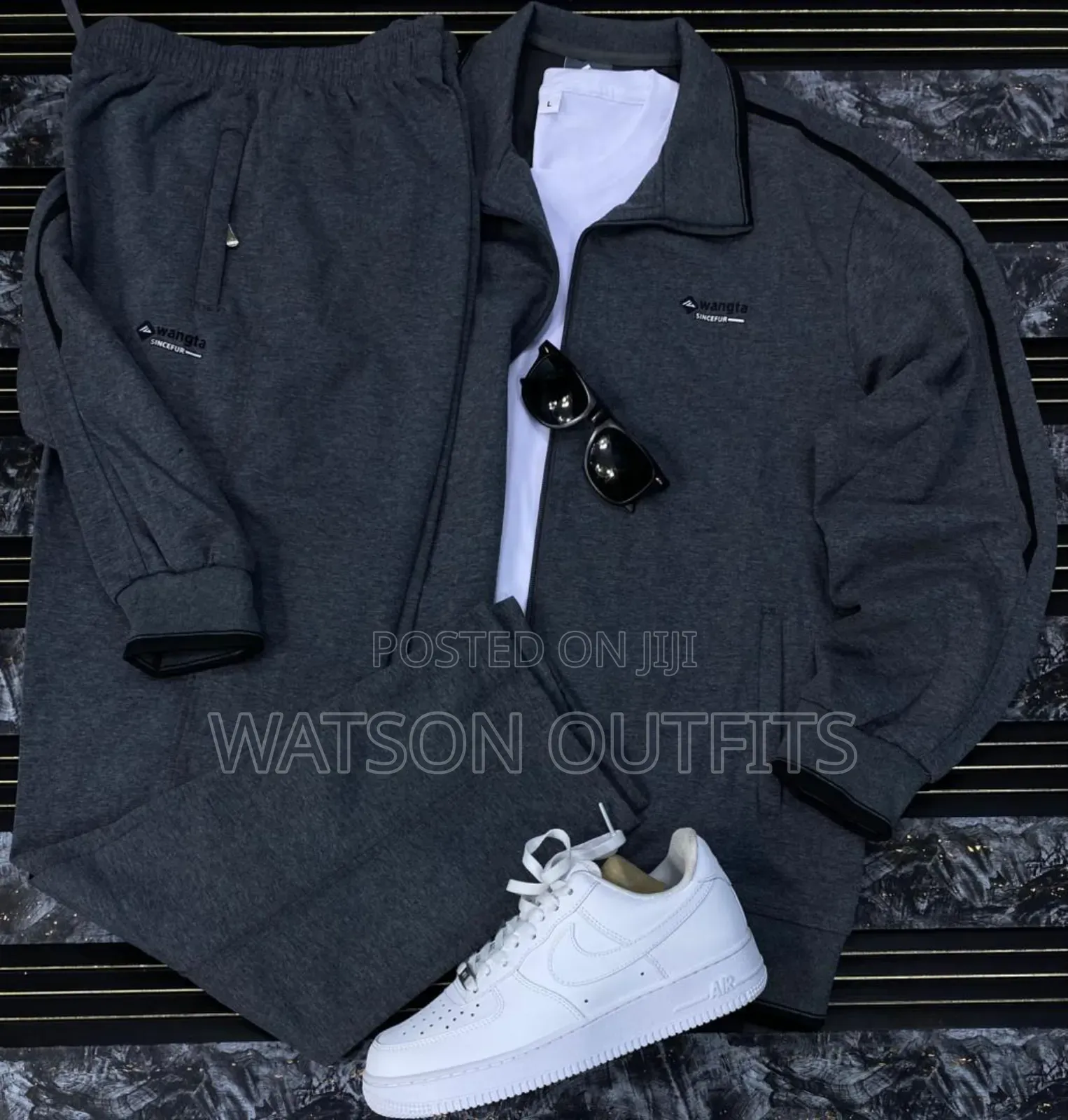 Beautifully Clothing Set of Track Suits,Glasses,Sneakers and T Shirts