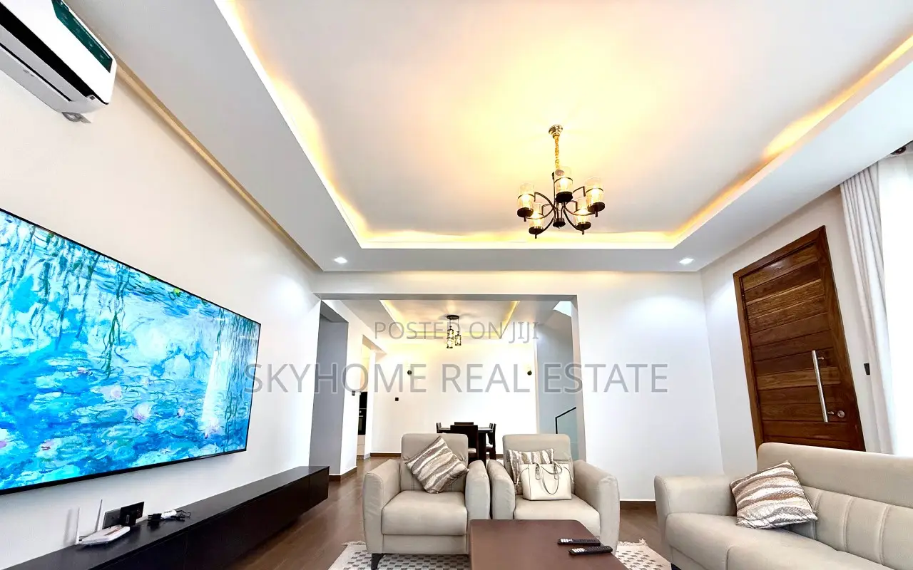 Furnished 5bdrm Villa in Skyhome Realestate, Masaki for rent
