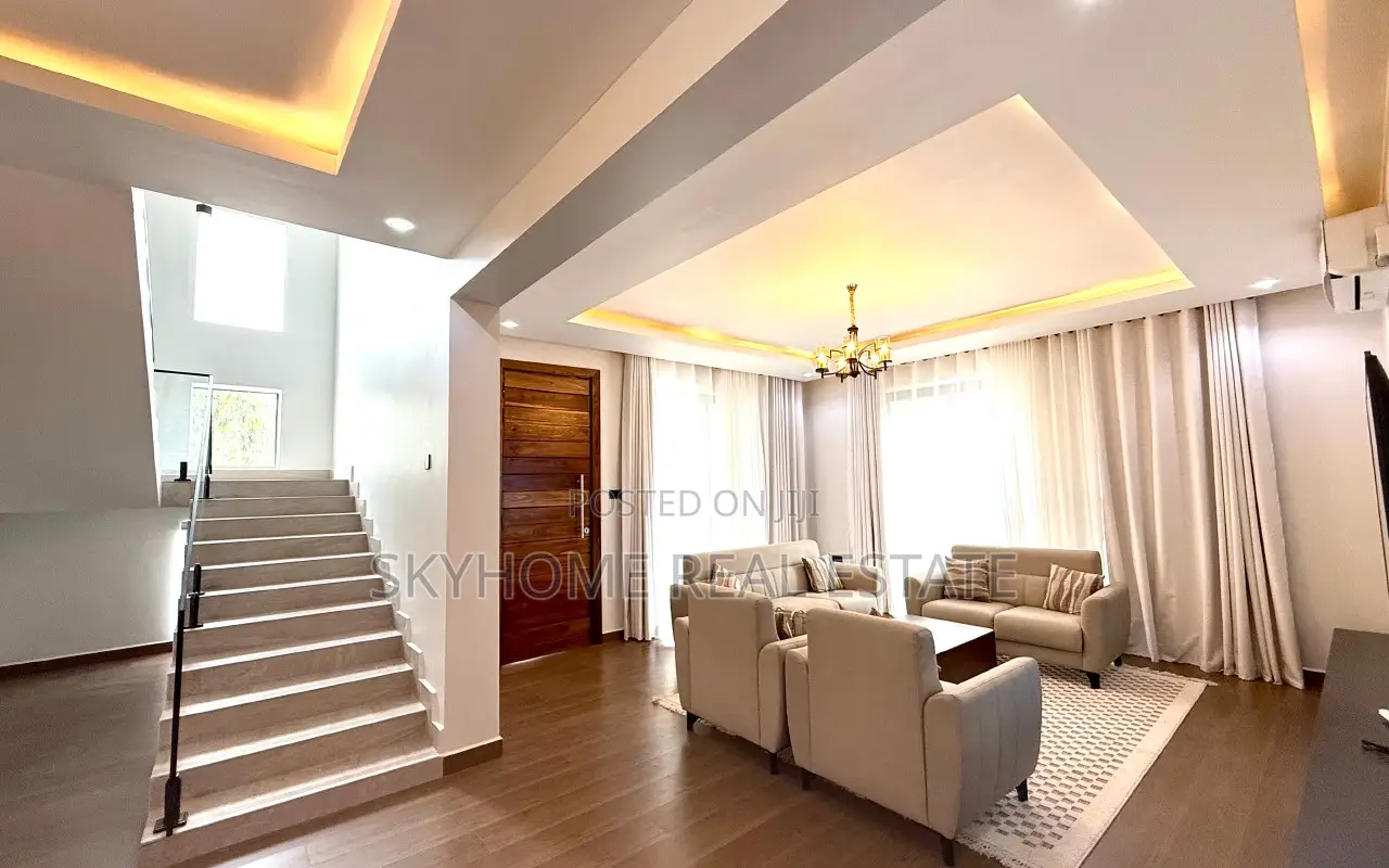 Furnished 5bdrm Villa in Skyhome Realestate, Masaki for rent