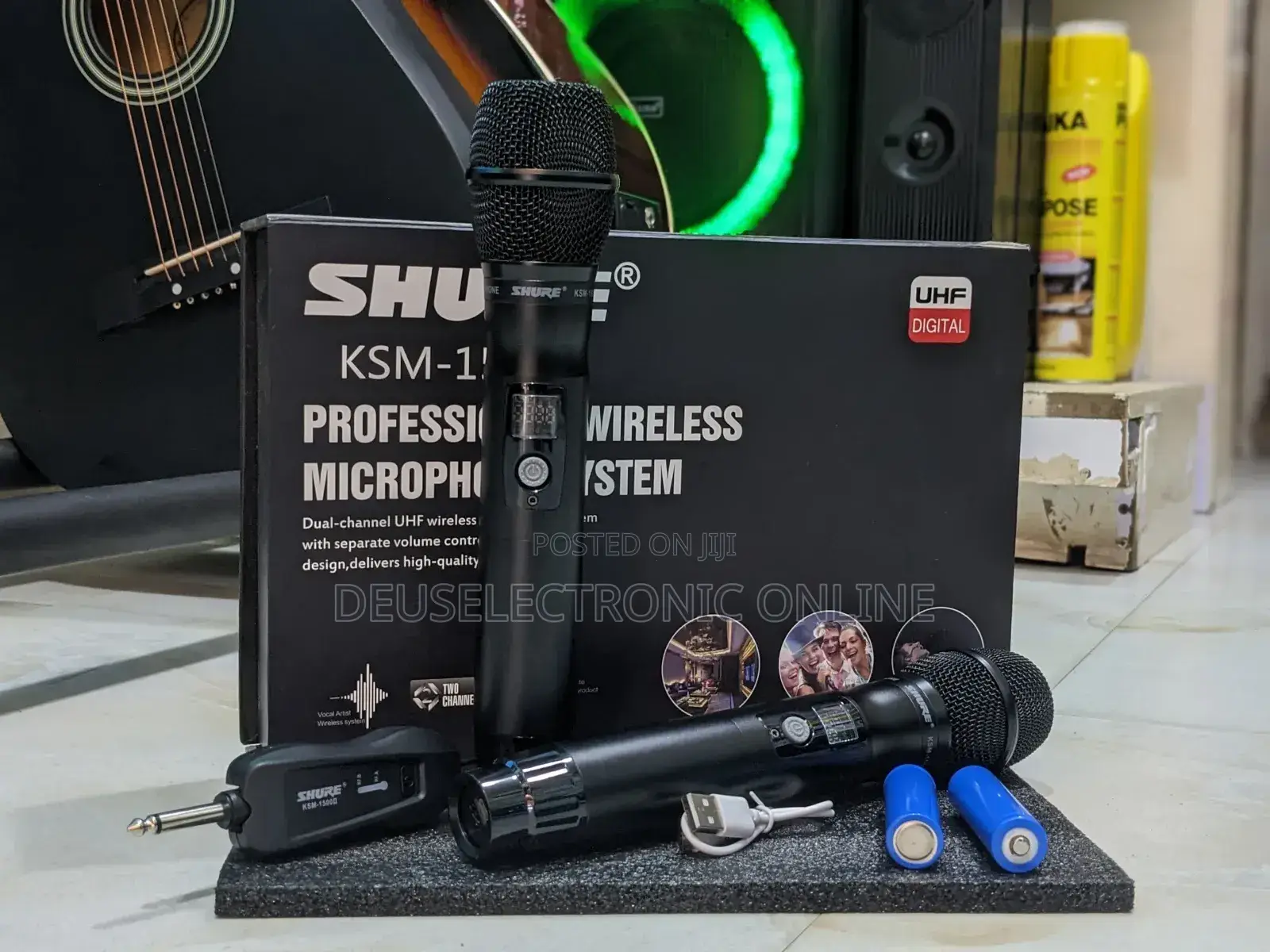 Shure Wireles Mic
Recharging
 ` 