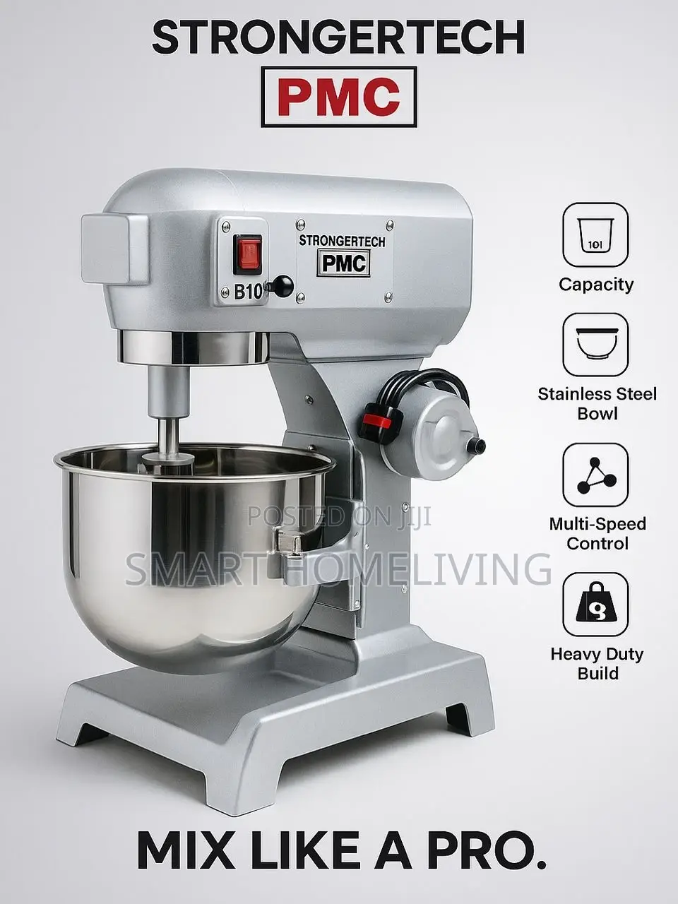 Commercial Spiral Mixer 10l (5kg)