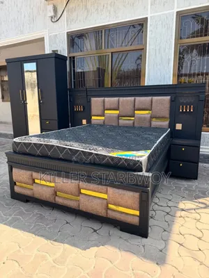 Kitanda Bedsides Godoro Na Kabati